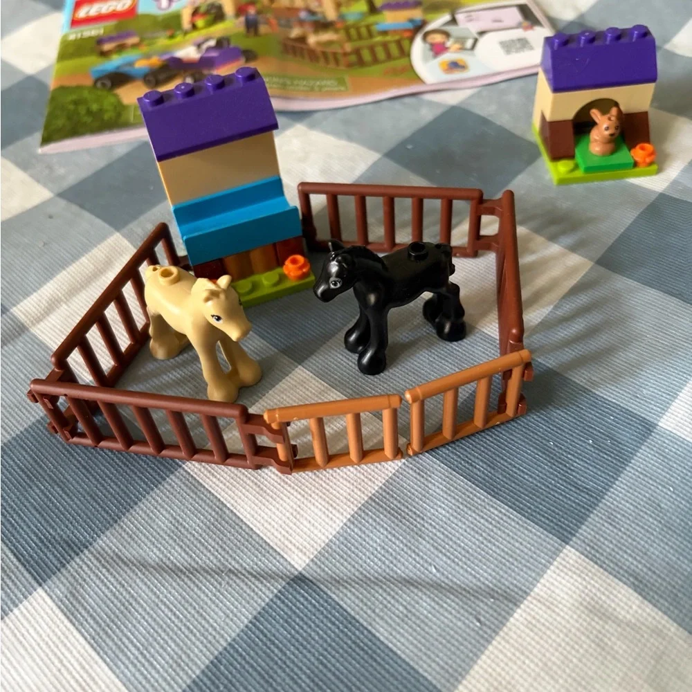LEGO Friends Purple and Blue Horse Stable & ATV Playset